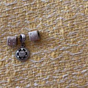 Pandora Las Vegas dice set of 3